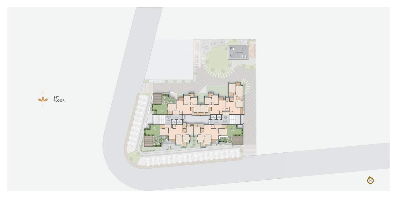  nivasa A Cluster Plan for 14th Floor