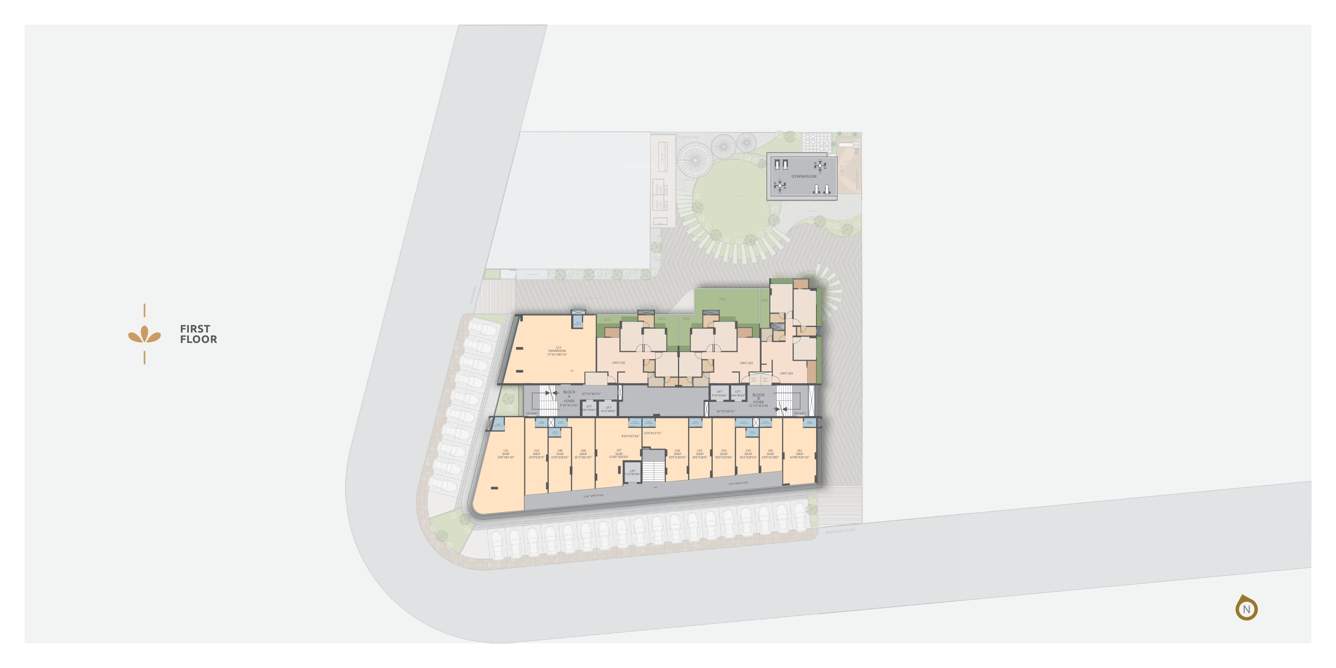  nivasa A Cluster Plan for 1st Floor