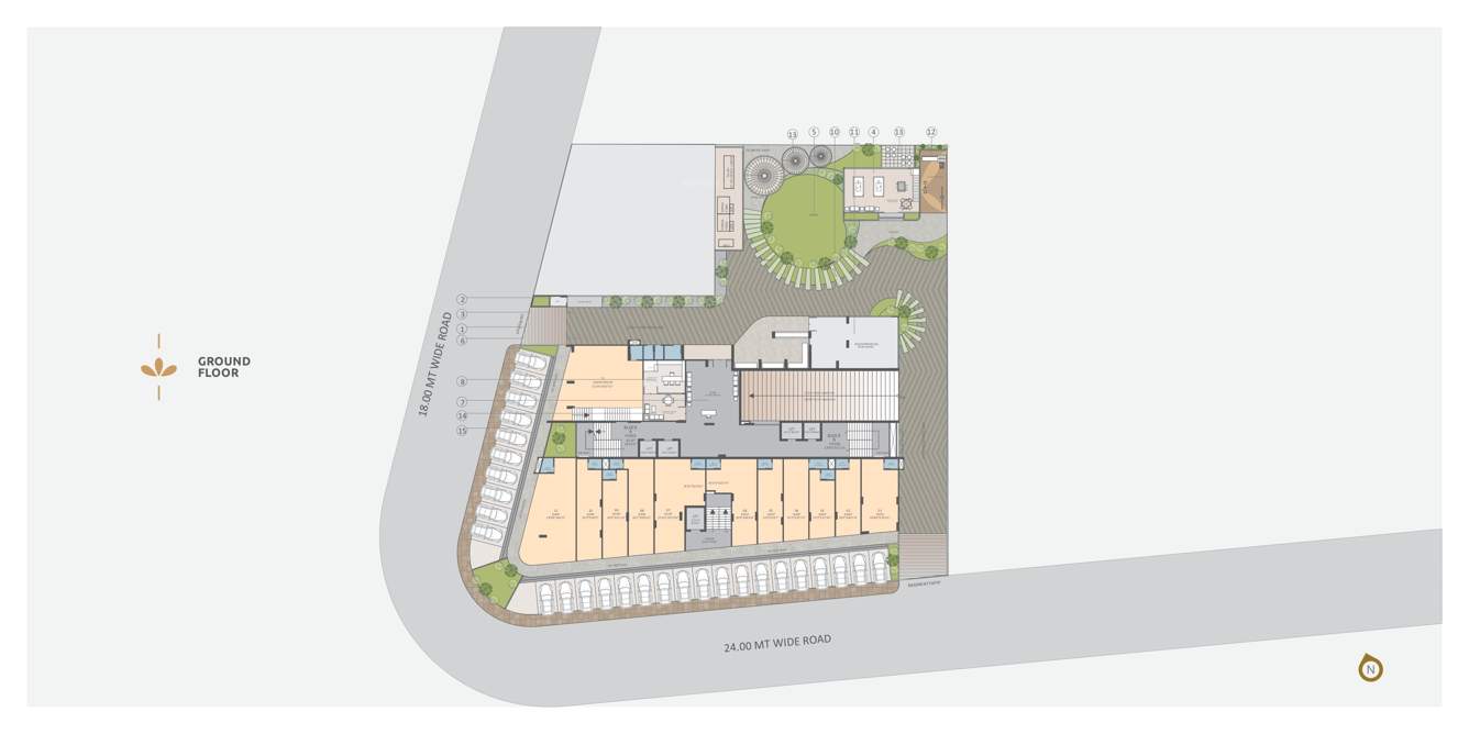  nivasa A Cluster Plan for ground Floor