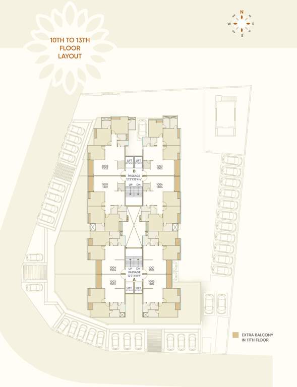  samruddhi sunshine Block A & Block B Cluster Plan