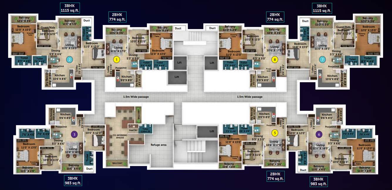  i trend Building 2 Cluster Plan