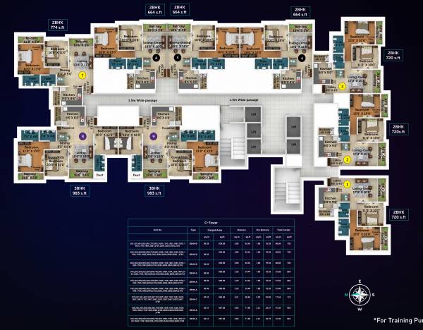Building 3 Cluster Plan i-trend Building 3 Cluster Plan