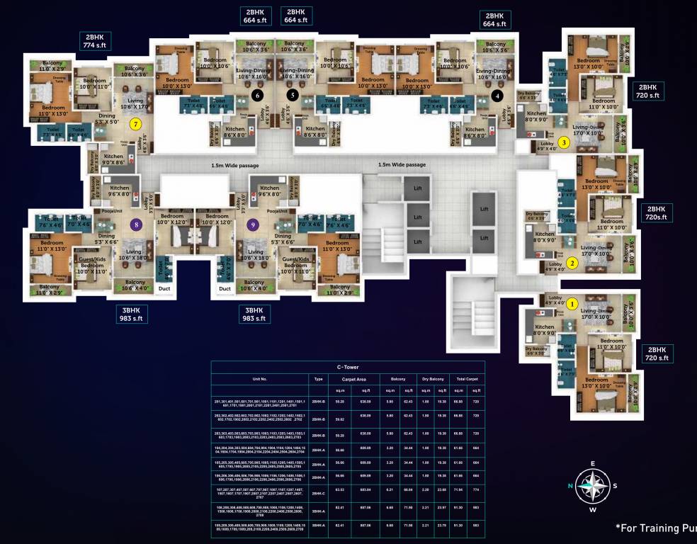  i trend Building 3 Cluster Plan