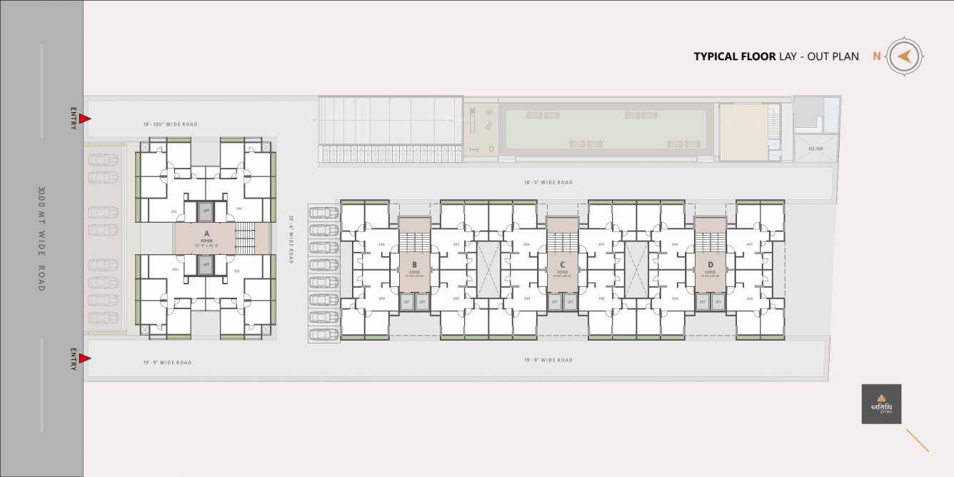  prime Block A Cluster Plan