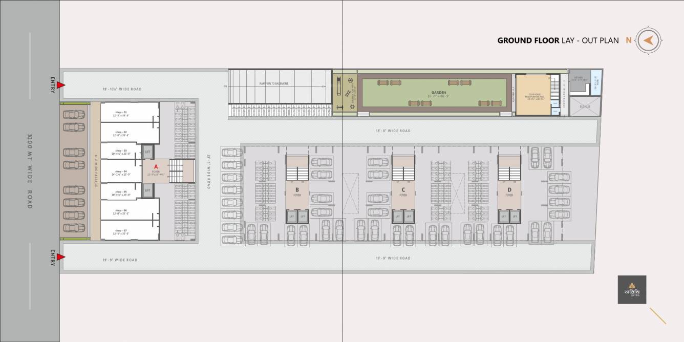  prime Block A Cluster Plan