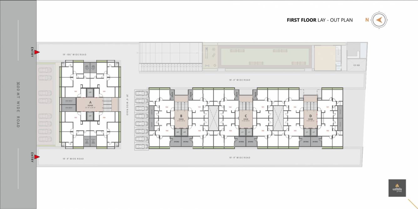  prime Block A Cluster Plan