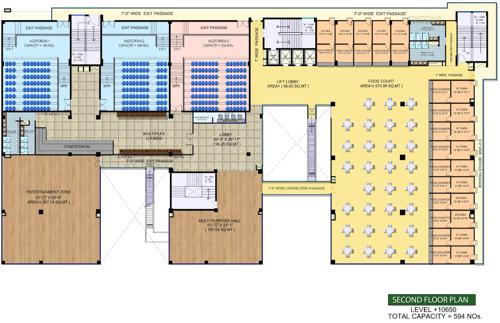 Oxy Hi Street 2nd Floor Cluster Plan hi-street Oxy Hi Street 2nd Floor Cluster Plan