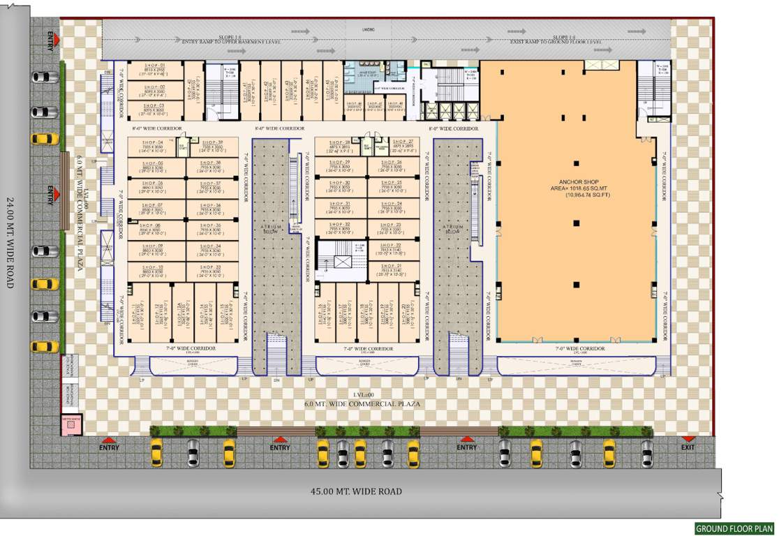  hi street Oxy Hi Street Ground Cluster Plan