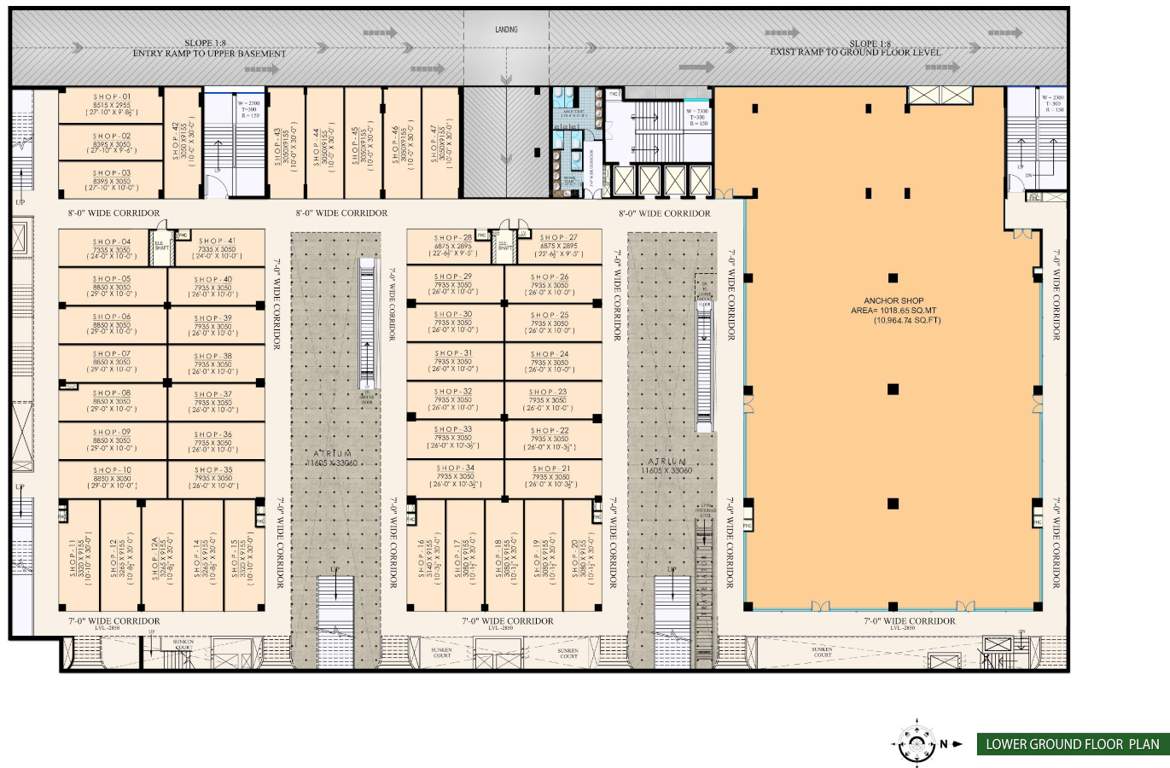  hi street Oxy Hi Street Lower Ground Cluster Plan