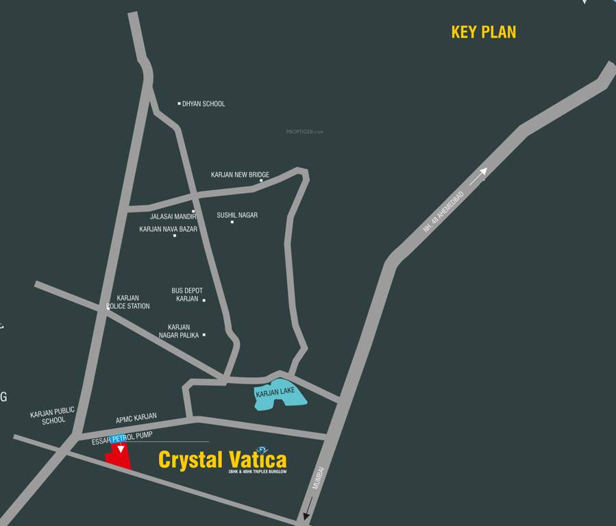  crystal vatica Location Plan