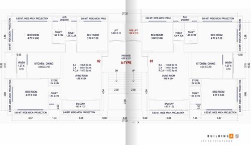 Block A Cluster Plan from 1st to 13th Floor shivalik-celebration Block A Cluster Plan from 1st to 13th Floor