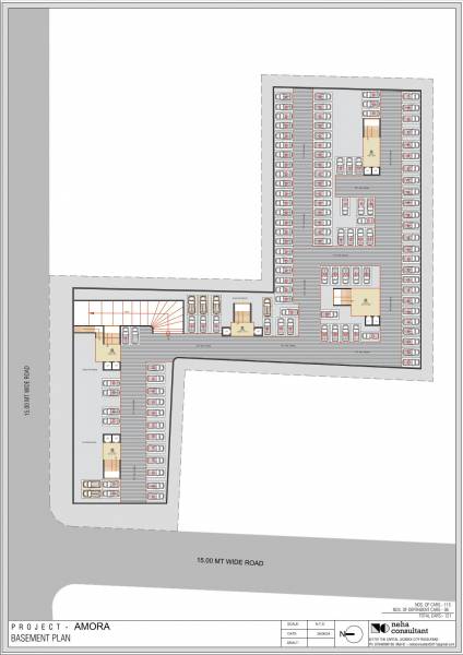  shyam-zircon-amora Block A Cluster Plan
