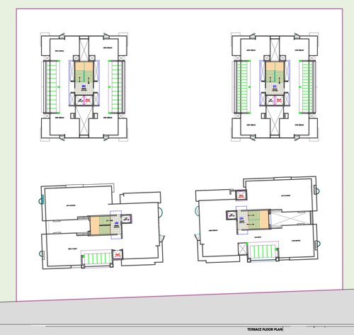 A To D Terrace Cluster Plan antariksh-avenue A To D Terrace Cluster Plan