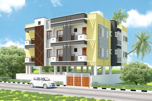 balaji-flats Elevation Elevation