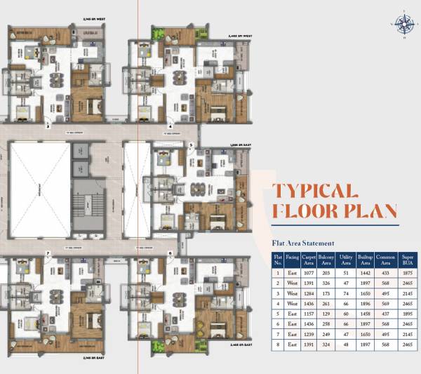  advaitha Vaishnavi Advaitha Typical Cluster Plan