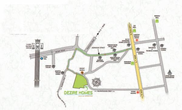  dezire-homes Location Plan