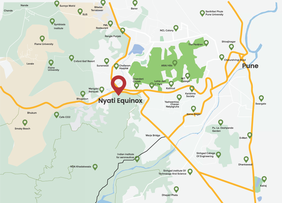  equinox ii Location Plan