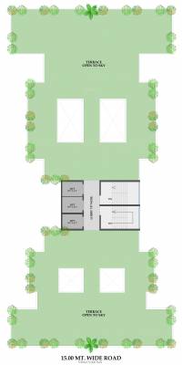  pushpak-pride Pushpak Pride Cluster Plan for Terrace Floor
