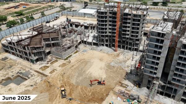  elite-x Tower A Construction Status June-25