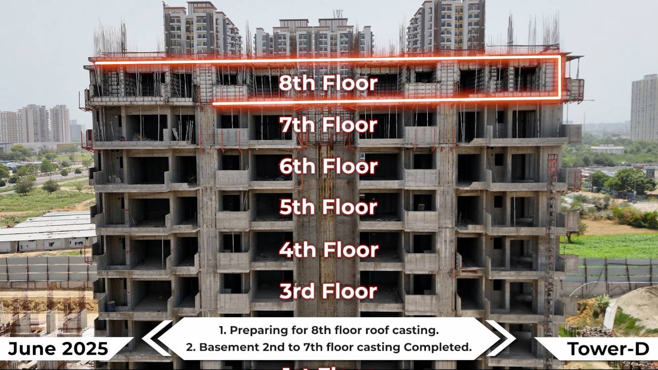  elite x Tower D Construction Status June 25