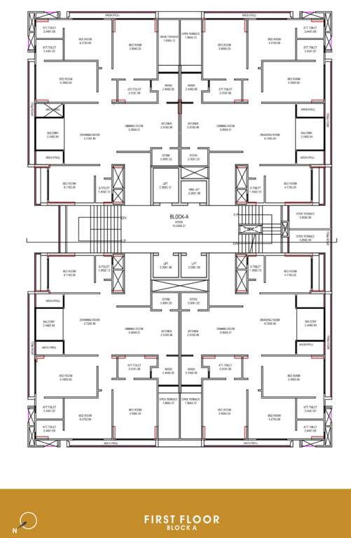  beverly heights A Cluster Plan For 1st Floor