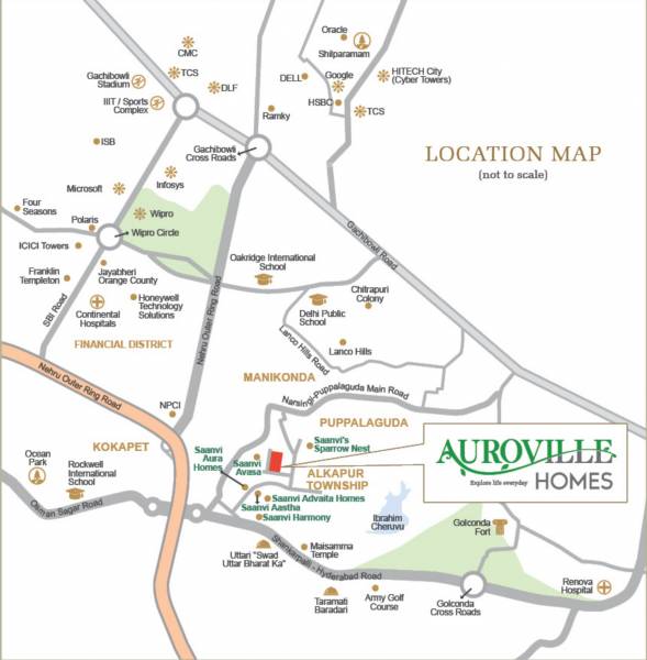  auroville-block-b Location Plan