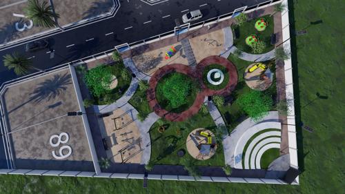 Landscape Garden and Tree Planting chalet Landscape Garden and Tree Planting