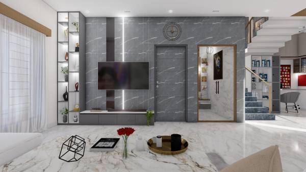 Living Area chalet Living Area