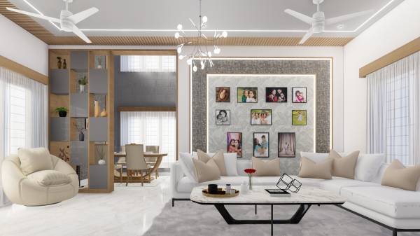 Living Area chalet Living Area