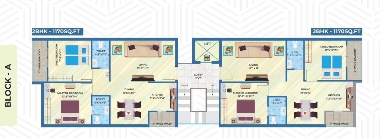 shine Ameya Shine Cluster Plan