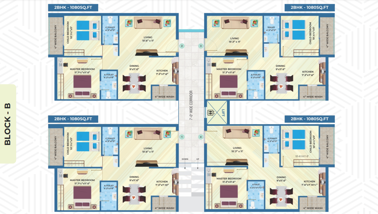  shine Ameya Shine Cluster Plan