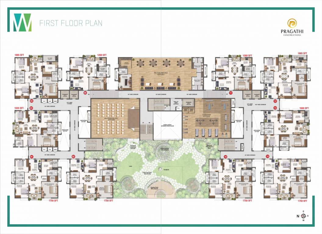  western square Western Square Cluster Plan