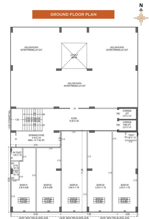  kesari 28 A Cluster Plan For Ground Floor