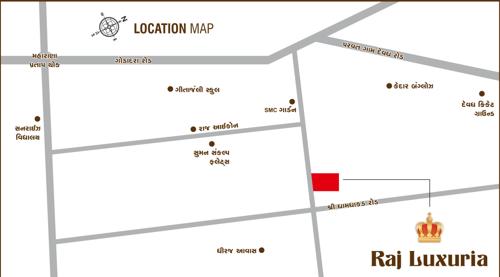  raj-luxuria Location Plan
