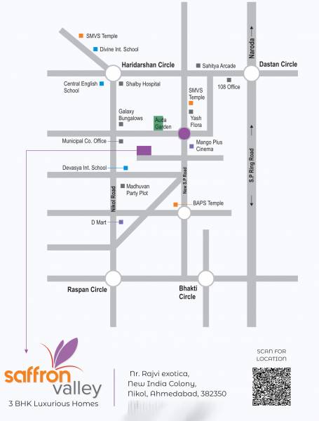  saffron-valley Location Plan