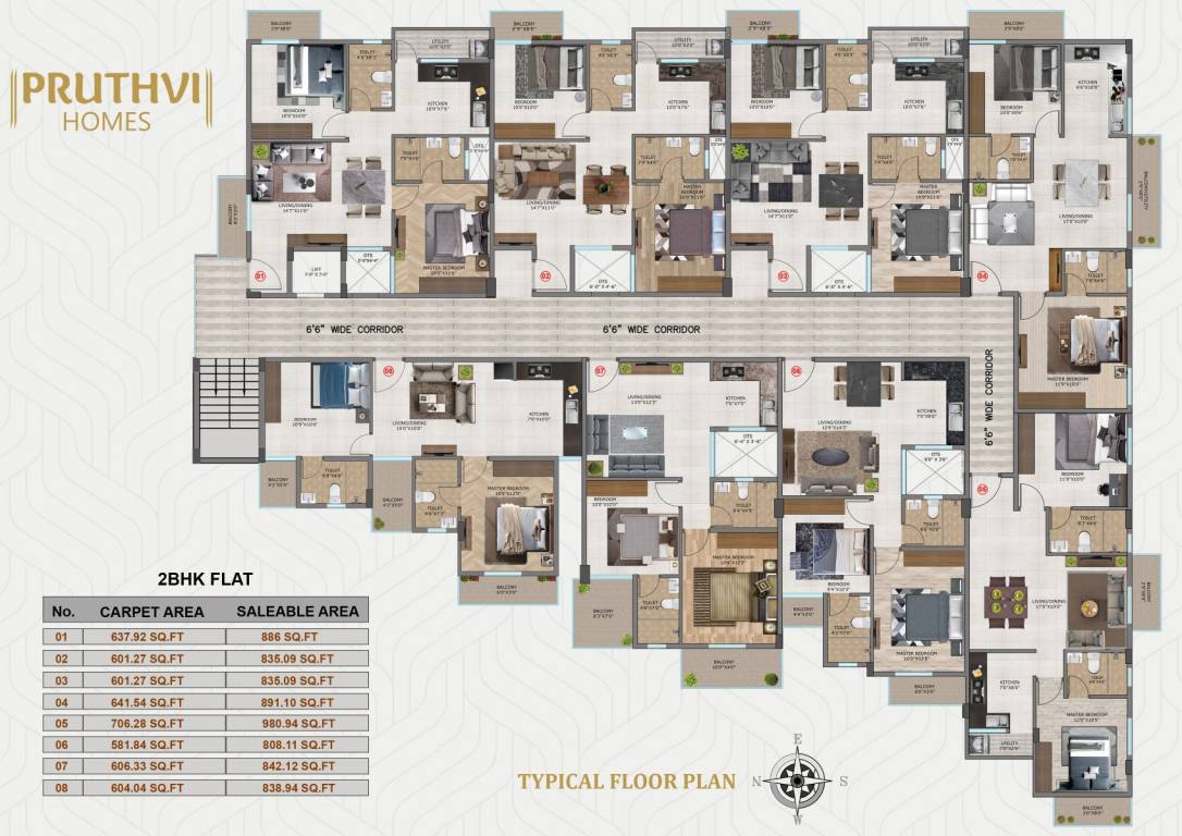  homes Homes Cluster Plan