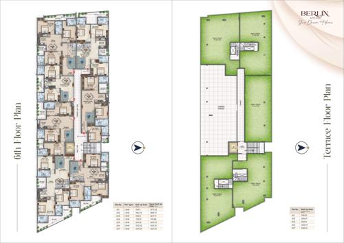  berlin-by-r-r-homes Berlin By R R Homes Cluster Plan for 6th & Terrace Floor