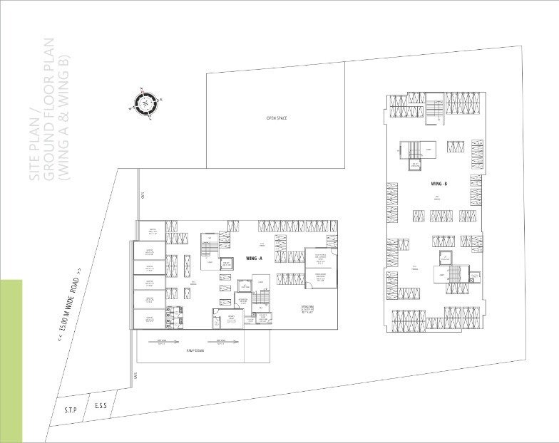  peace city Peace City Wing A Cluster Plan