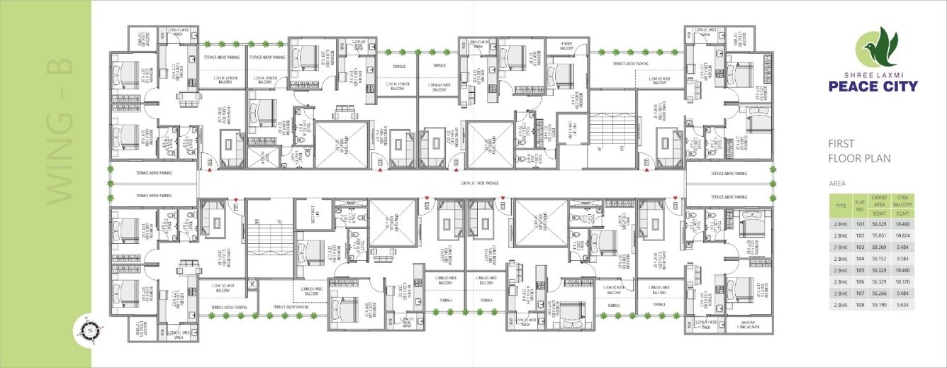  peace city Peace City Wing B Cluster Plan