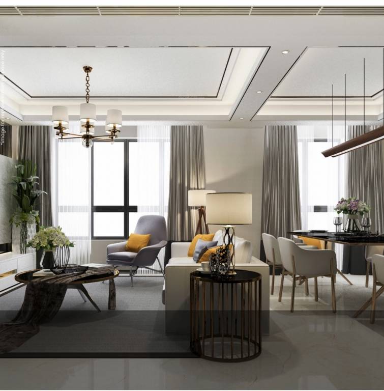  sky heights Living Area