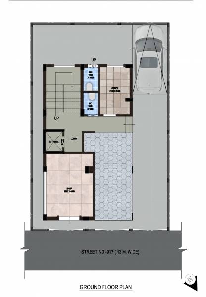  pushpa-devi Pushpa Devi Cluster Plan for ground Floor