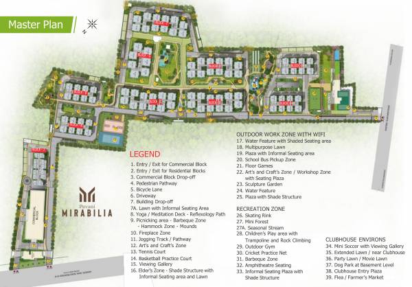  pavani-mirabilia Master Plan