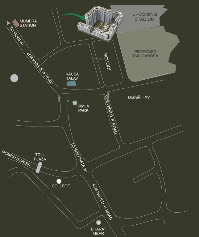  grace square d1 and d2 Location Plan