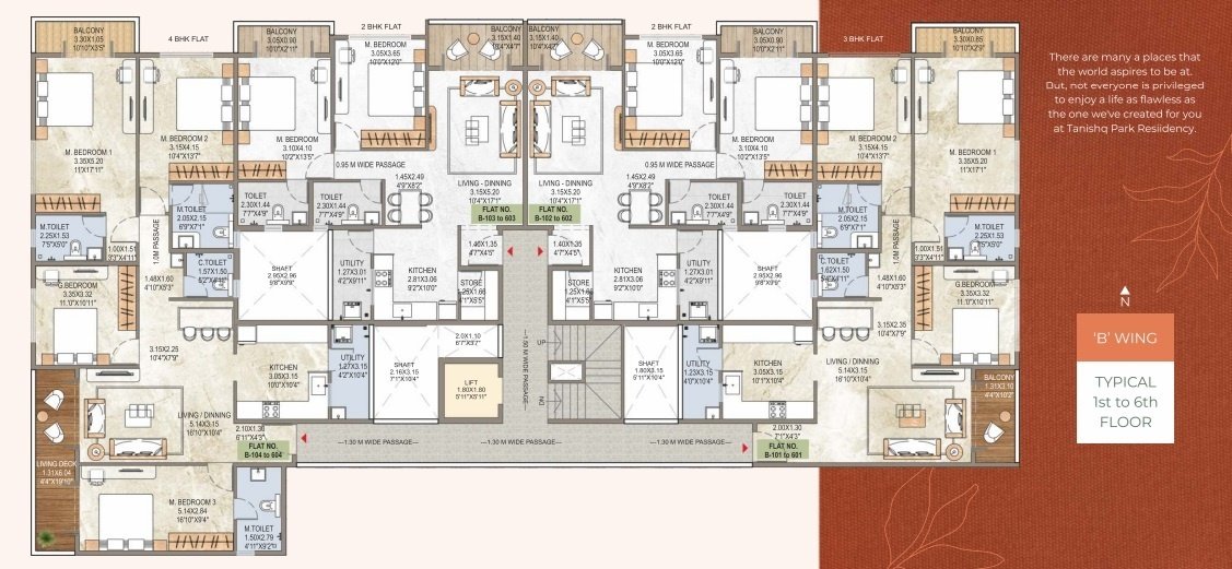  tanishq park resiidency Building A Cluster Plan