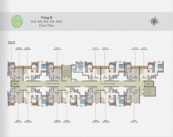  nano-city-wing-a Wing A Cluster Plan