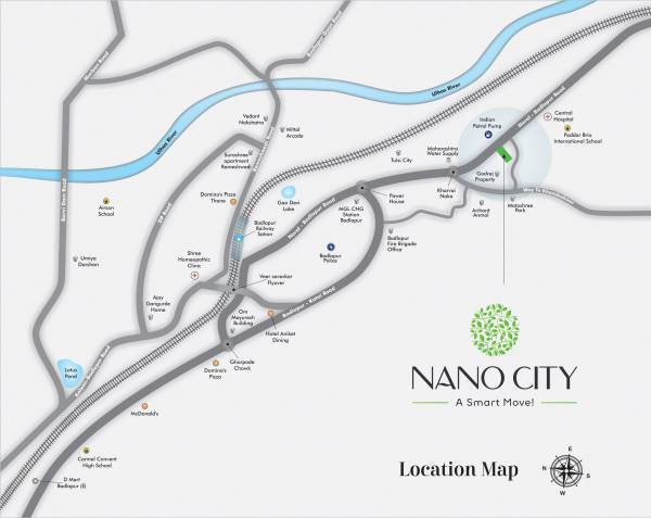  nano-city-wing-a Location Plan
