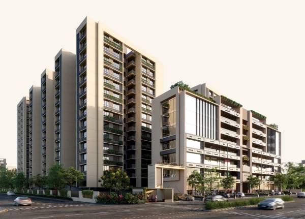  the-sahajanand-green Elevation