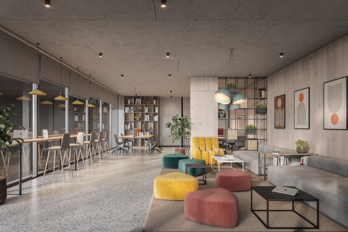 the prime trinity Entrance Lobby