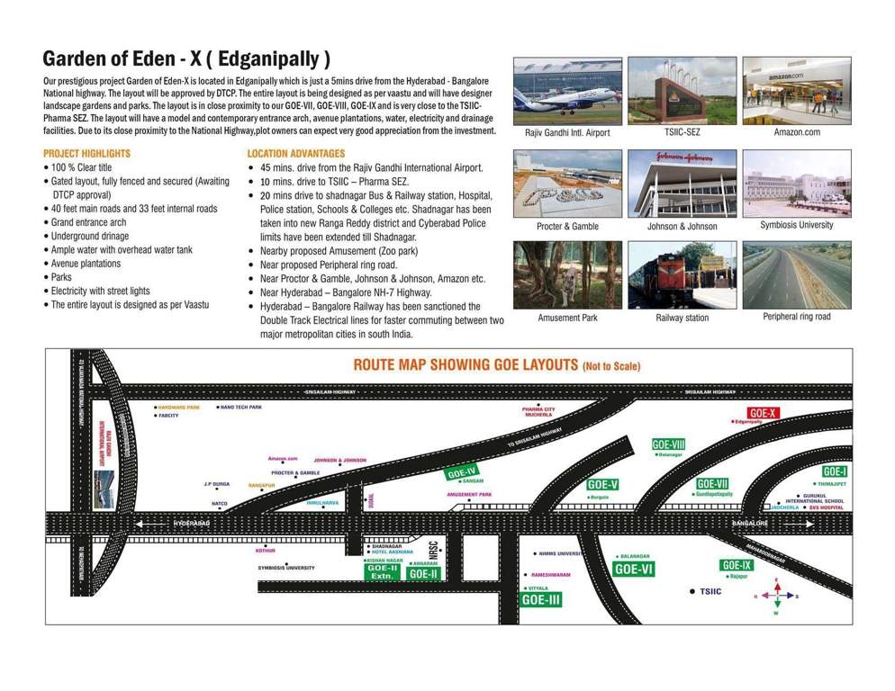  garden of eden x Location Plan