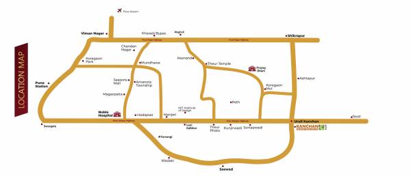 kanchan-city Location Plan